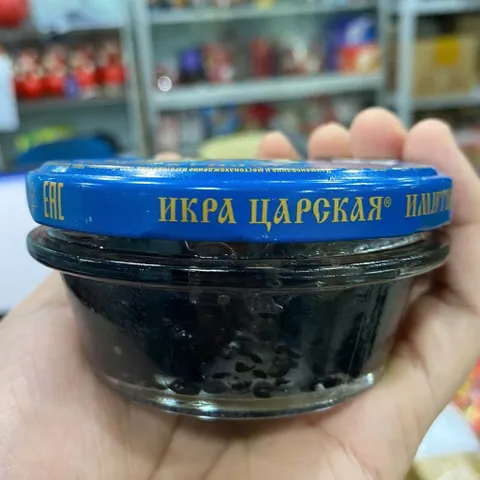 Trứng cá đen nhập khẩu Nga 105g thơm ngon bổ dưỡng Ăn Vặt Food Chè