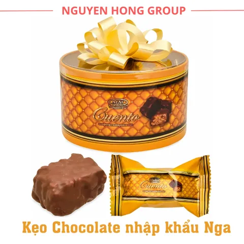 Kẹo Chocolate sữa Cuento hộp 200g ATAG nhập khẩu Nga