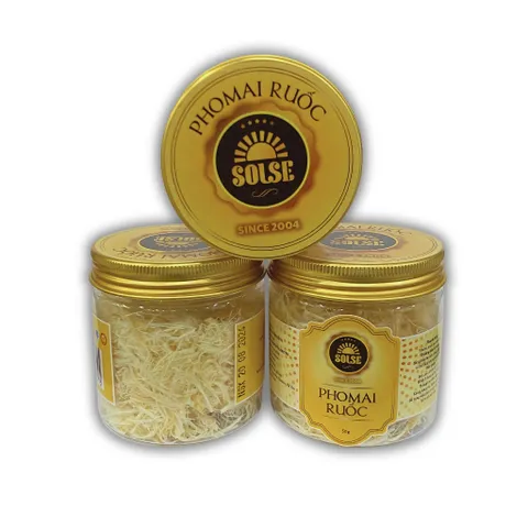 Phô mai ruốc xông khói Nga SOLSE 50g - thơm ngon - ăn vặt