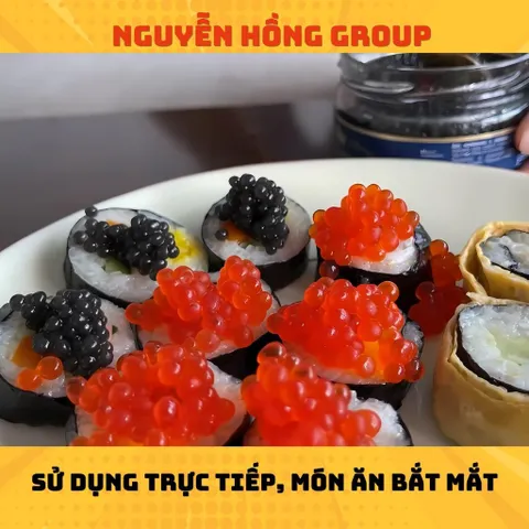 Combo 2 hộp trứng cá Nga ăn liền 105g nhập khẩu chính hãng Food ăn vặt food Food Ăn Vặt