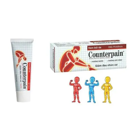 [HÀNG CHÍNH HÃNG] Dầu Xoa Bóp Counterpain Giúp Giảm Đau Khớp, Các Vết Bầm Tím, Lọ 30gr