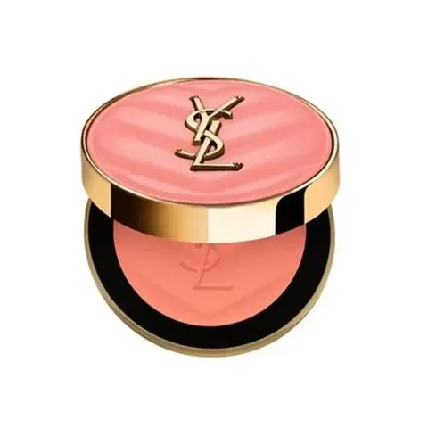 (CTy NK) Phấn Má Hồng Yves Saint Laurent YSL Make Me Blush Bold Blurring 57 Coral Clash - Màu Hồng Cam Tươi Sáng, Trang Điểm Tự Nhiên, Sang Trọng