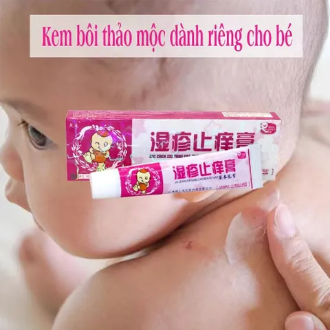 kem bôi thảo mộc dành riêng cho trẻ em - chuyên nấm ngứa, chàm sữa, côn trùng đốt...