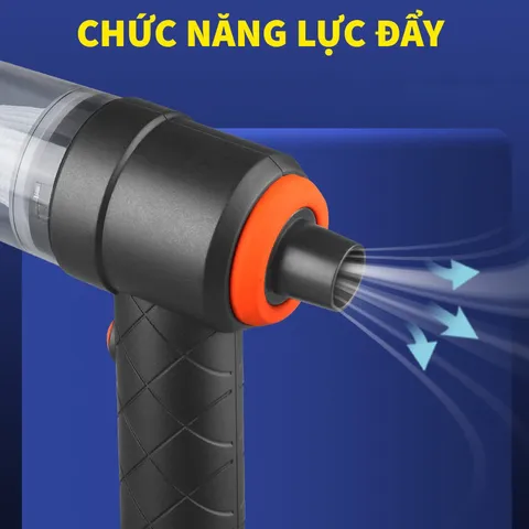 Máy hút bụi cầm tay Mini - Máy hút không dây lực hút siêu mạnh sử dụng pin sạc, dùng hút bụi ô tô-