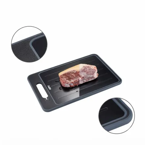 Thớt rã đông kèm cắt, mài dao Gefu Cut Pro Defrosting and Chopping Board 13991 36.5 x 25cm