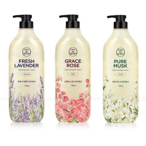 Sữa Tắm On The Body Hương Pure Musk Chai 730ml [hàng nhập khẩu full vat]