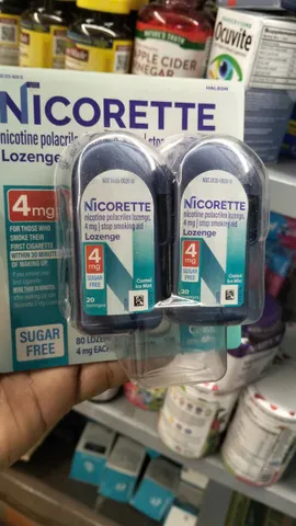 cai thuôc lá NIcorette 4mg hàng my