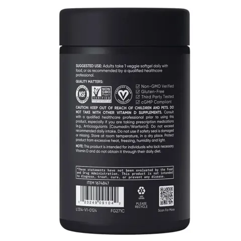 Viên Uống Hỗ Trợ Miễn Dịch Và Sức Khỏe Xương Khớp Vitamin Sport Research D3 + K2