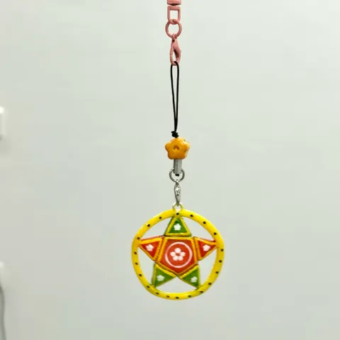 Móc khoá - Nam châm Đèn ông sao - Bánh nướng bông hoa - Tết Trung Thu