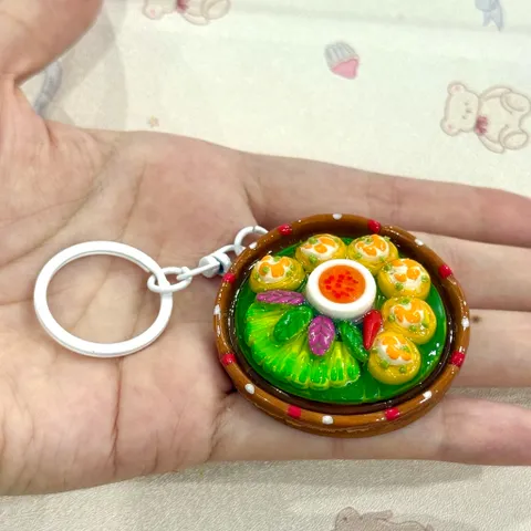 Móc khoá món Bánh khọt - món ăn Việt Nam