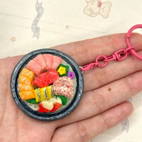 Nam châm - Móc khoá và Mô hình Sashimi - Ẩm thực Nhật Bản