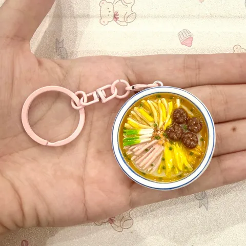 Móc khoá món Bún thang Hà Nội