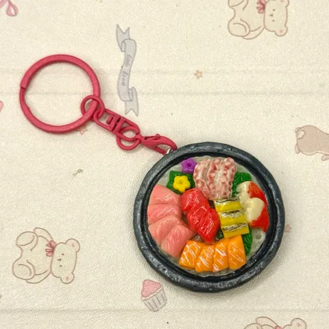 Nam châm - Móc khoá và Mô hình Sashimi - Ẩm thực Nhật Bản