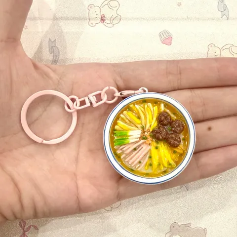 Móc khoá món Bún thang Hà Nội