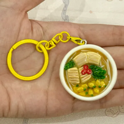 Móc khoá món Bún cá Châu Đốc - Ẩm thực Việt Nam