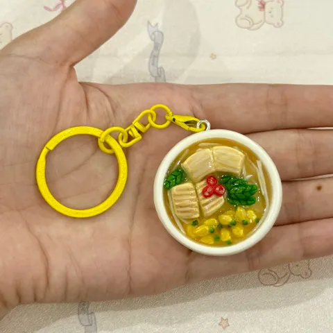 Móc khoá món Bún cá Châu Đốc - Ẩm thực Việt Nam