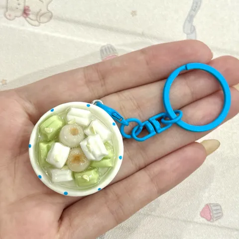 Móc khoá Chè khúc bạch - món ăn Việt Nam