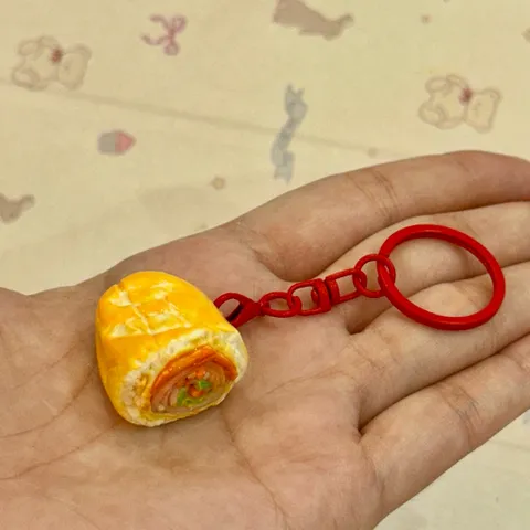 Móc khoá Bánh mì - món ăn Việt Nam