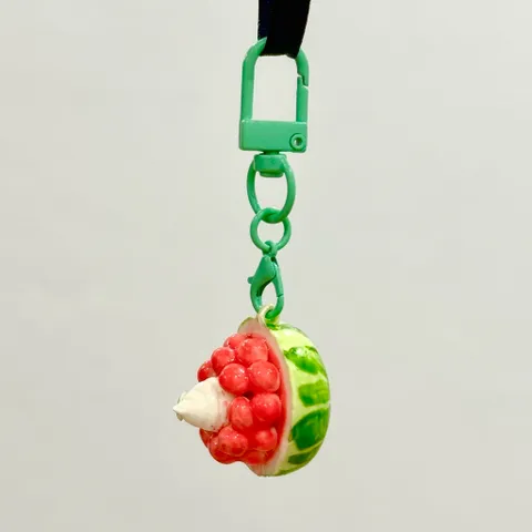 Nam châm - Móc khoá Bingsu dưa hấu dễ thương