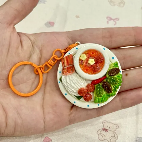 Móc khoá - Nam châm Bún chả Hà Nội - món ăn Việt Nam