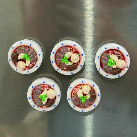 Nam châm món Bún Bò Huế gắn tủ lạnh