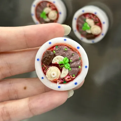 Nam châm món Bún Bò Huế gắn tủ lạnh