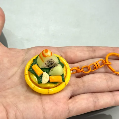 Móc khoá Bánh giò - món ăn Việt Nam