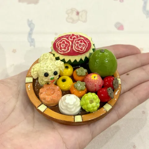 Magnet Mâm cỗ Trung Thu Việt Nam