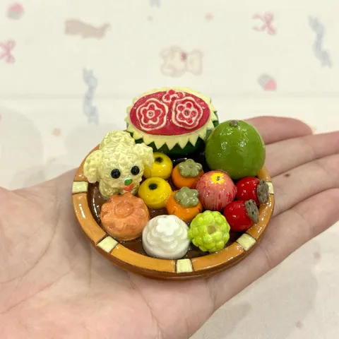 Magnet Mâm cỗ Trung Thu Việt Nam