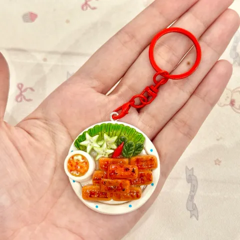 Móc khoá món Chả tôm Thanh Hoá - món ăn Việt Nam