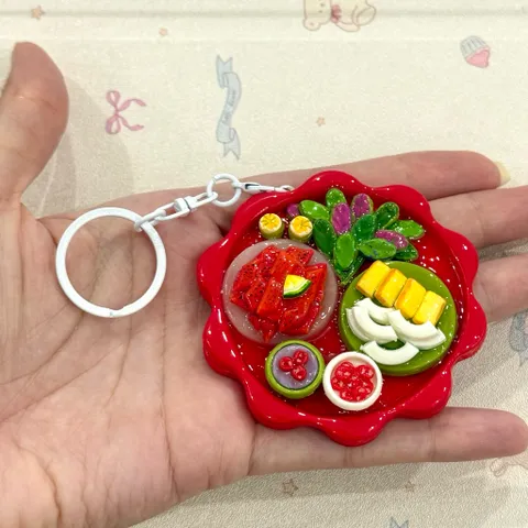 Móc khoá - Magnet món Sứa đỏ