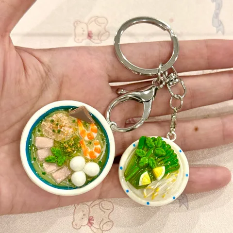 Móc khoá món Hủ tiếu - món ăn Việt Nam