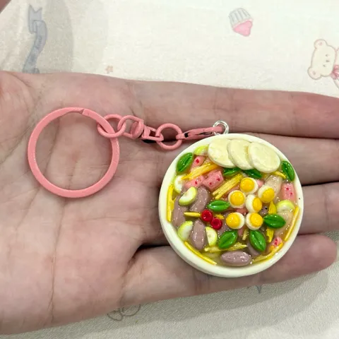 Móc khoá món Tré trộn - món ăn Việt Nam
