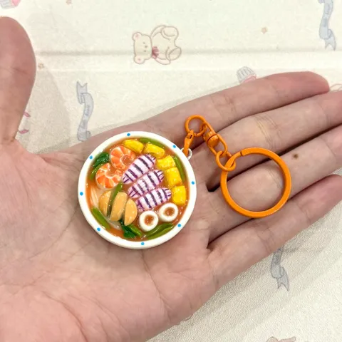 Móc khoá món Bún hải sản