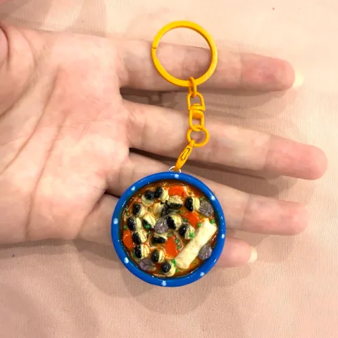 Móc khoá món Bún ốc - món ăn Việt Nam