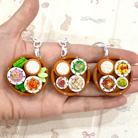 Móc khoá mâm cơm Việt Nam