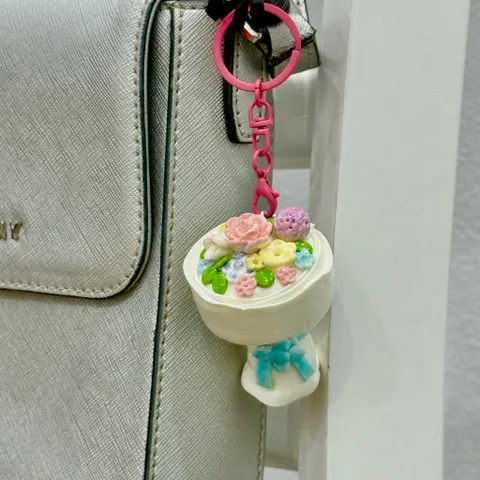 Nam châm - Móc khoá Bó hoa phong cách aesthetic - màu hoa pastel