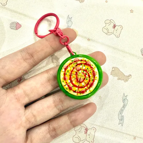 Nam châm - Móc khoá Bánh tráng nướng - món ăn Việt Nam