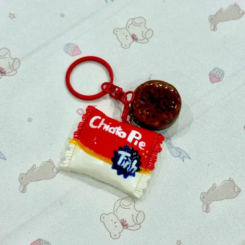 Nam châm - Móc khoá Bánh Chiato Pie (có thể thay đổi tên bánh)