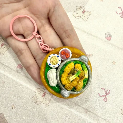 Móc khoá - Nam châm món Chả cá Lã Vọng - món ăn Hà Nội - Việt Nam