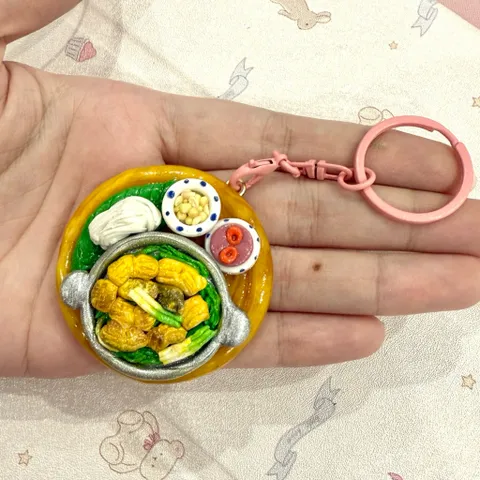 Móc khoá - Nam châm món Chả cá Lã Vọng - món ăn Hà Nội - Việt Nam
