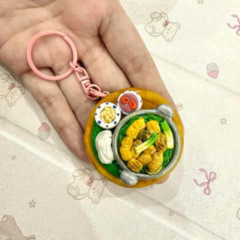 Móc khoá - Nam châm món Chả cá Lã Vọng - món ăn Hà Nội - Việt Nam
