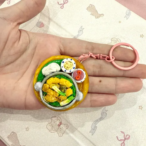 Móc khoá - Nam châm món Chả cá Lã Vọng - món ăn Hà Nội - Việt Nam