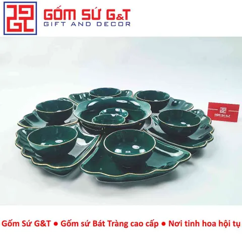 [FreeShip] [Giá hủy diệt] [Ảnh thật] Bộ mặt trời xanh cổ vịt vẽ vàng kim