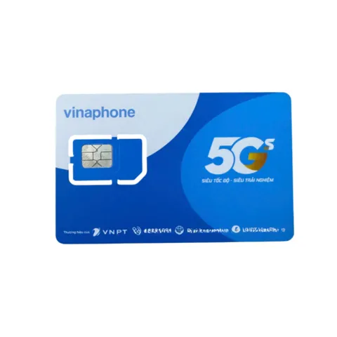 SIM VinaPhone U1500 500GB Tháng 4G 5G Data Tốc Độ Cao 12 Tháng Khoảng 17GB Ngày Hỗ Trợ eSIM