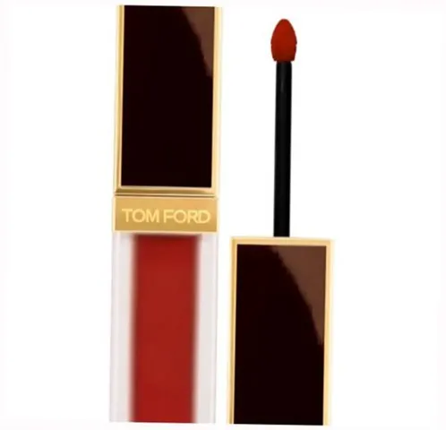 (CTy NK) Son Kem Tom Ford Liquid Lip Luxe Matte Màu 123 Devoted Chính Hãng - Độ Bám Màu Cao, Giữ Ẩm Tối Ưu, Dành Cho Phong Cách Trang Điểm Sang Trọng