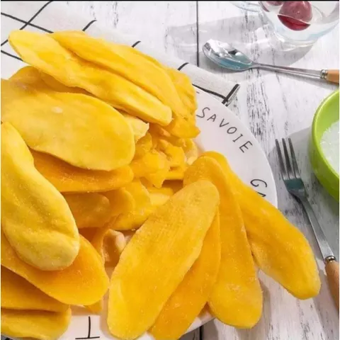 Xoài Sấy Dẻo Hũ 250g  nguyên miếng ngọt thanh tự nhiên không xơ hàng xuất khẩu | ĂN VẶT NHÀ DÂU