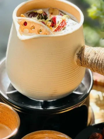 Set Làm Trà Sữa Nướng Vân Nam (Trà Sữa Rang Đất Nung) Nhiều Vị - 1 set 65G (Có Sữa)