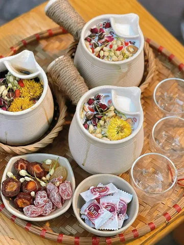 Set Làm Trà Sữa Nướng Vân Nam (Trà Sữa Rang Đất Nung) Nhiều Vị - 1 set 65G (Có Sữa)