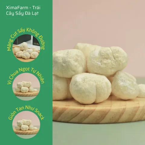 Măng Cụt Sấy Giòn , Công Nghệ Sấy Thăng Hoa